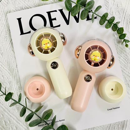 Mini Portable USB Rechargeable Handheld Spray Fan